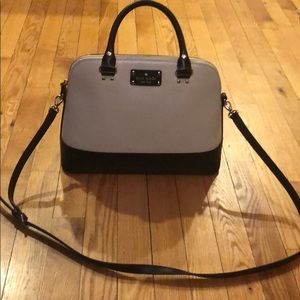 Kate Spade black and white bag